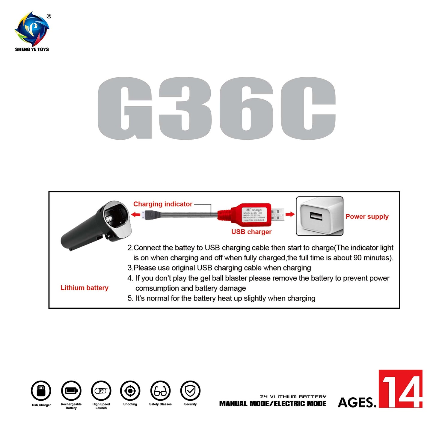 Gel Blaster3.0 G36C