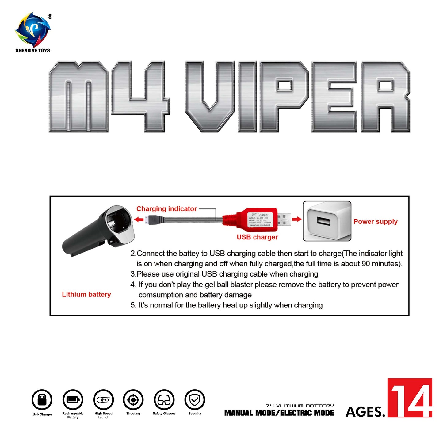 Gel Blaster M4 VIPER