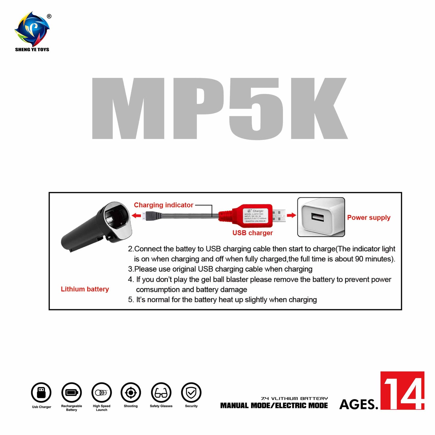 Gel Blaster  MP5K