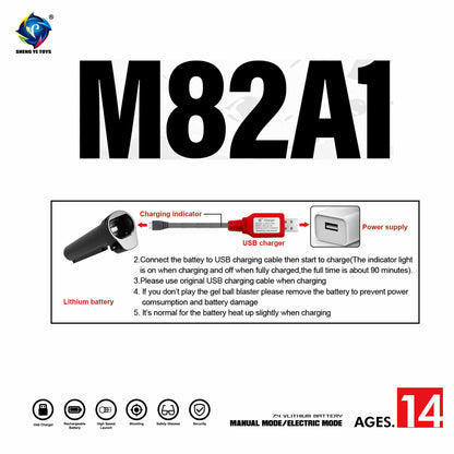 Gel Blaster  M82A1